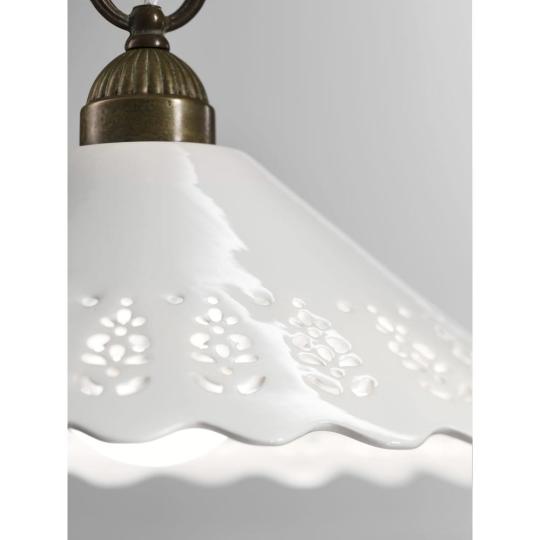 il fanale fior di pizzo 065.25 rez csillar mennyezeti lampa fuggesztek csipkes feher keramia vintage mediterran madeira csipkes etkezo asztal vilagitas konyha.jpg